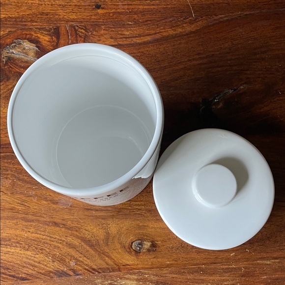 WEST ELM Utility White Coffee Storage Kitchen Canister Container (discontinued) - Picture 6 of 12